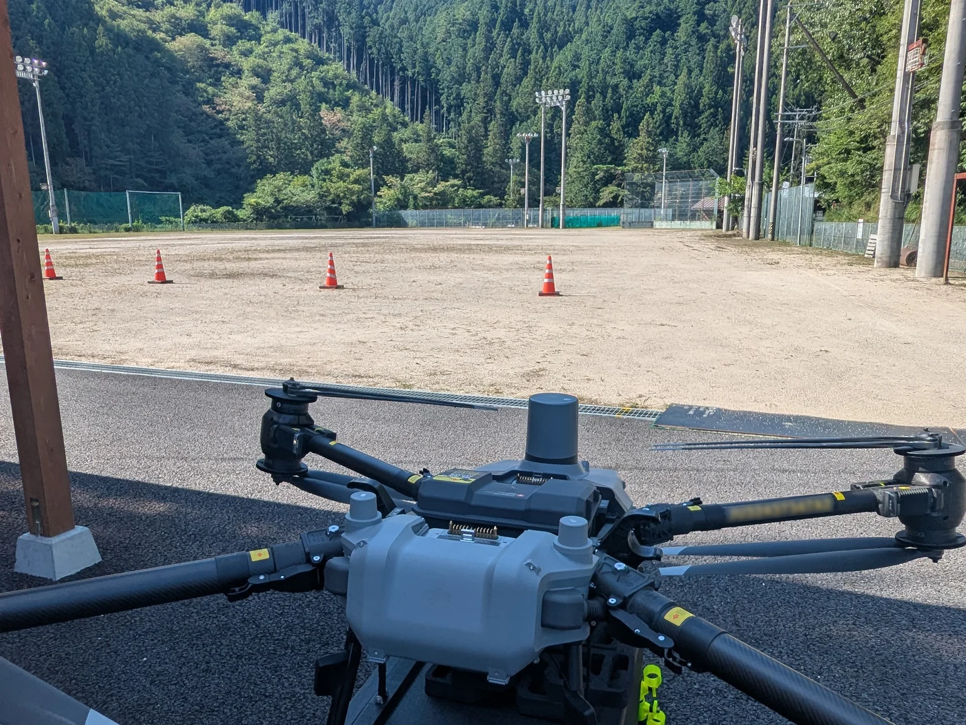 物流ドローンの運航現場